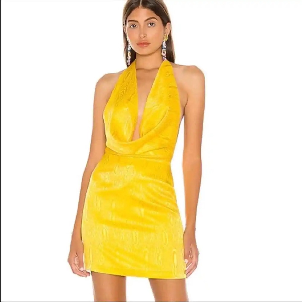 Ronny Kobo Marisa Halter Dress XS